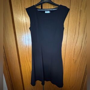 Calvin Klein Classic Black A line swirl Dress